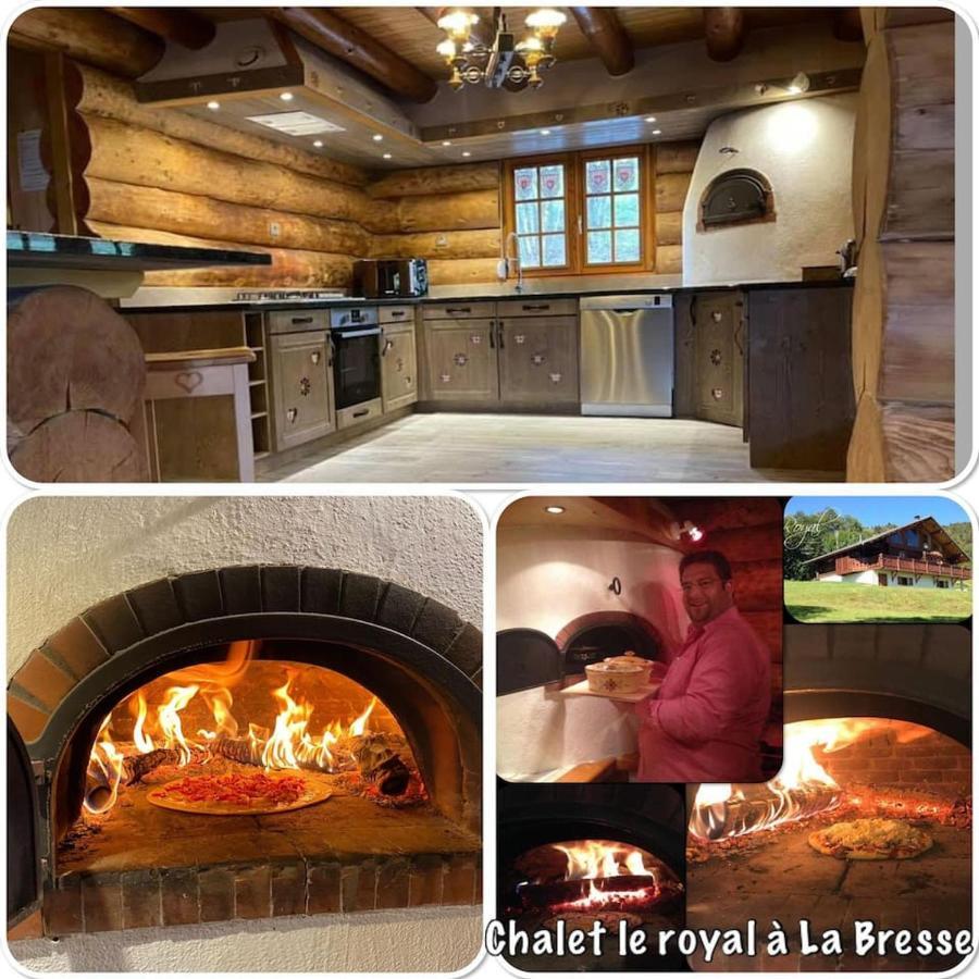 לה ברסה Chalet Spa Le Royal Nathalie Mn La Rouge מראה חיצוני תמונה