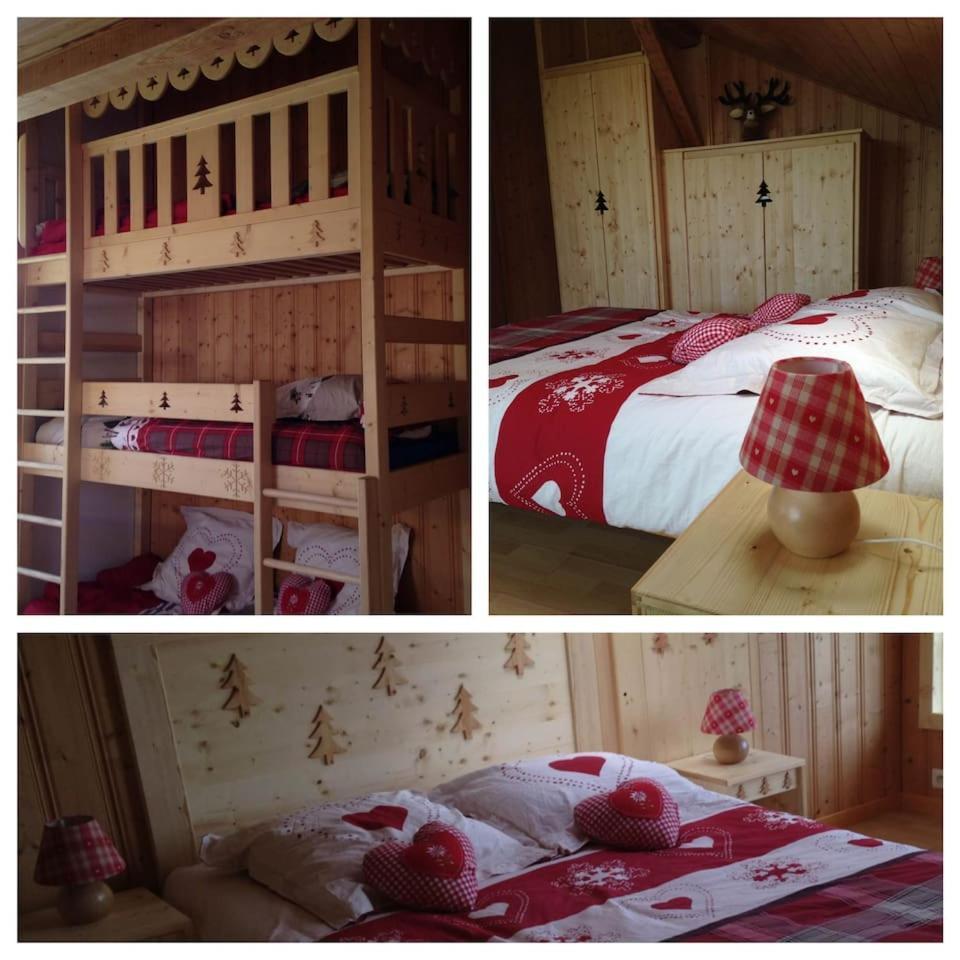 לה ברסה Chalet Spa Le Royal Nathalie Mn La Rouge מראה חיצוני תמונה